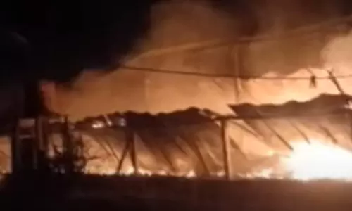 காஞ்சீபுரம் அருகே தீ விபத்தில் 3 ஆயிரம் கோழிகள் கருகின காஞ்சீபுரம் அருகே தீ விபத்தில் 3 ஆயிரம் கோழிகள் கருகின