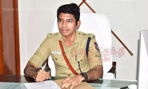 சேலம் மாவட்ட போலீஸ் சூப்பிரண்டு பொறுப்பேற்பு
