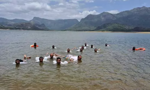 மத்திய ரிசர்வ் படையினருக்கு பேரிடர் மீட்பு பயிற்சி