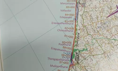 கடற்கரை கிராம வரைபடத்தில் தூத்தூர் விடுபட்டுள்ளதா?