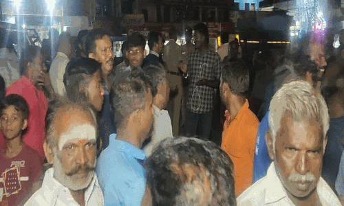 ஆலங்குளத்தில் பொதுமக்கள் சாலை மறியலுக்கு முயற்சி