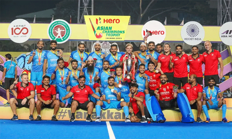 சர்வதேச ஆக்கி தரவரிசை - இந்திய அணி 3வது இடத்திற்கு முன்னேற்றம் சர்வதேச ஆக்கி தரவரிசை - இந்திய அணி 3வது இடத்திற்கு முன்னேற்றம்