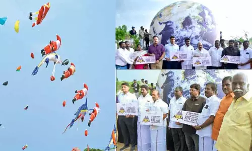 மாமல்லபுரத்தில் சர்வதேச பட்டம் விடும் திருவிழா தொடக்கம்