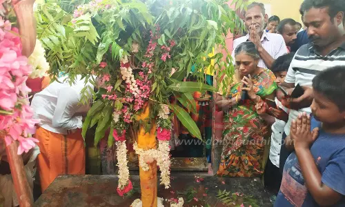 சேந்தமங்கலம்பெரிய மாரியம்மன் கோவில் திருவிழா