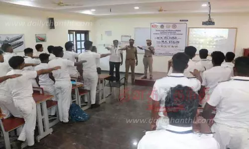 போதை பொருள் விழிப்புணர்வு பிரசாரம்