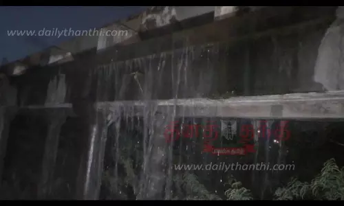 குழாய் உடைப்பால் வீணான காவிரி குடிநீர்