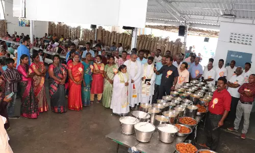 சி.எஸ்.ஐ. இம்மானுவேல் ஆலயத்தில்அசனப்பண்டிகை விழா