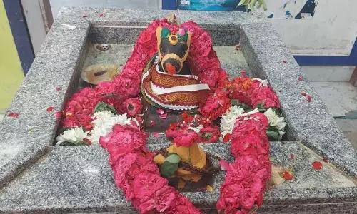 தியாகதுருகம் செல்வ விநாயகர் கோவிலில்சிவன், நந்தீஸ்வரருக்கு மண்டல பூஜை