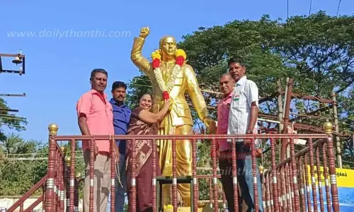 வாஞ்சிநாதன் சிலைக்கு மரியாதை