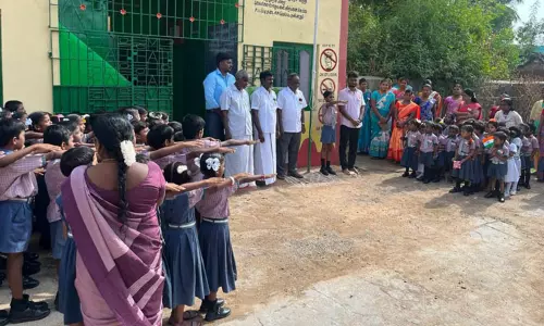 வித்யா மழலையர் தொடக்கப்பள்ளியில் சுதந்திர தினவிழா