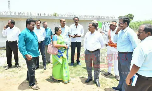 நான்கு வழிச்சாலை விரிவாக்க பணி