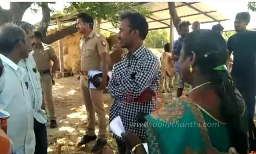 ஆக்கிரமிப்பை அகற்றக்கோரி அதிகாரிகளை முற்றுகையிட்ட பொதுமக்கள்