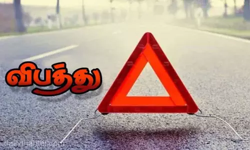 ஆவடி அருகே லாரி சக்கரத்தில் சிக்கி பெண் பலி