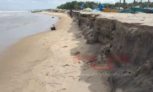 மடவாமேடு கடற்கரையில் தடுப்புச்சுவர் கட்டப்படுமா?