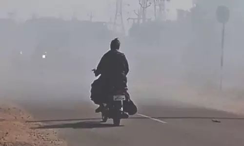 செங்கல் சூளைகளில் வெளிவரும் கரும்புகையால் விபத்து அபாயம்