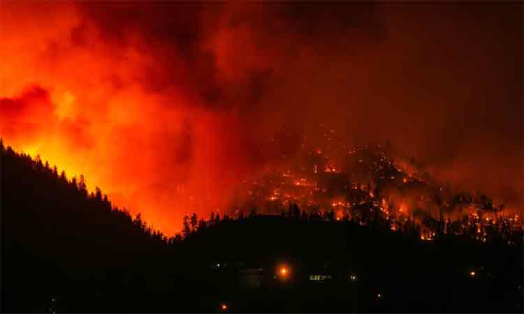 கொலம்பியாவில்  தொடர்ந்து பற்றி எரியும் காட்டுத் தீ: அடர்ந்த புகை மண்டலத்தால் மக்கள் அவதி