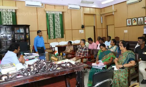 டெங்கு காய்ச்சல் தடுப்பு நடவடிக்கை குறித்து ஆலோசனை