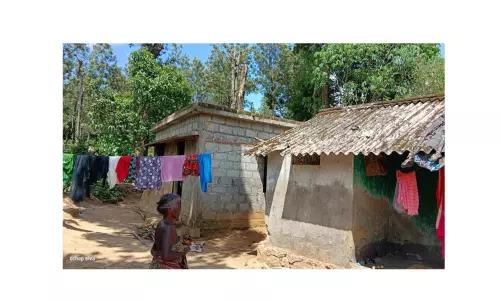 தேவர்சோலையில் தொகுப்பு வீடுகள் கட்டும் பணி பாதியில் நிறுத்தம்; ஆதிவாசி மக்கள் அவதி