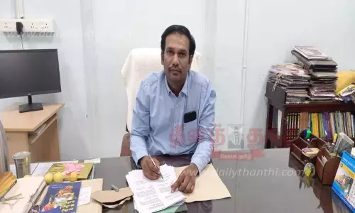முதன்மை கல்வி அலுவலர் பாலமுரளி பொறுப்பேற்பு