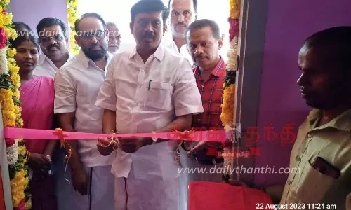 திருப்பத்தூர் போக்குவரத்து பணிமனையில் குளிரூட்டப்பட்ட ஓய்வு அறை திறப்பு