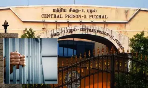 புழல் சிறையில் 5 கைதிகளிடம் இருந்து 7 செல்போன்கள் பறிமுதல்