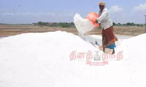 உப்பு உற்பத்தி அதிகரிப்பு