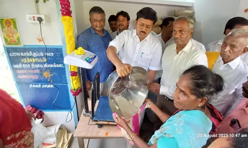 2 பகுதிநேர ரேஷன் கடைகள் திறப்பு