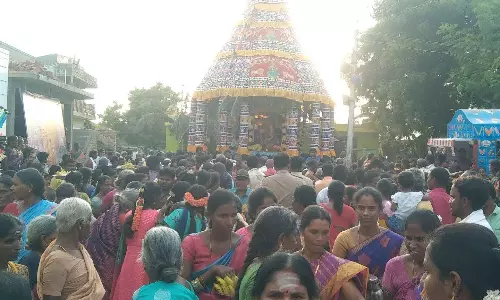 பொன்னியம்மன் கோவில் தேரோட்டம்