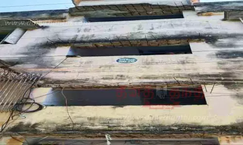 சேதமடைந்த போலீஸ் குடியிருப்பை சீரமைக்க கோரிக்கை