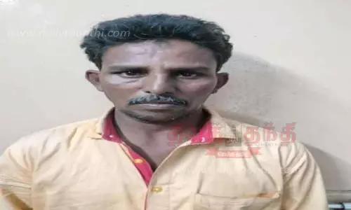 கிணற்றில் தள்ளி மகனை கொன்ற பெயிண்டர் கைது