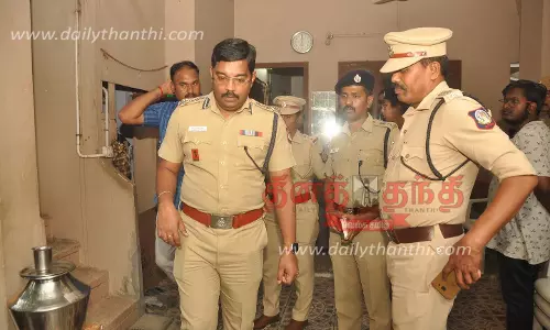 ஈரோடு ஆசிரியை படுகொலை: குடும்ப உறுப்பினர்களிடம் ரகசிய தகவல் பெறப்பட்டுள்ளது- கோவை சரக டி.ஐ.ஜி. சரவணசுந்தர் பேட்டி