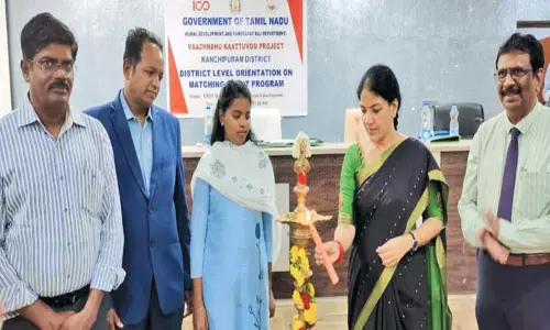 காஞ்சீபுரம் மாவட்டத்தில் வாழ்ந்து காட்டுவோம் திட்ட இணை மானிய விளக்க கூட்டம்