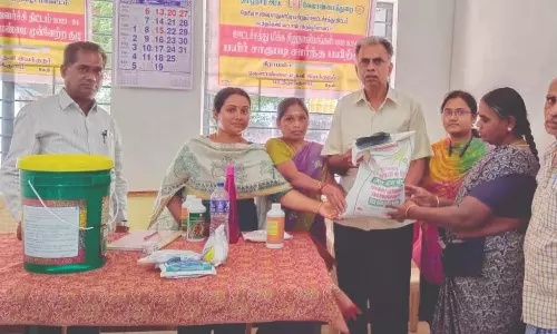 சிறுதானியங்கள் சாகுபடி விழிப்புணர்வு