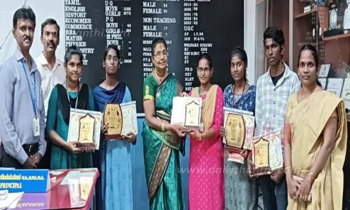 பல்வேறு போட்டிகளில் அழகப்பா அரசு கல்லூரி மாணவர்கள் வெற்றி