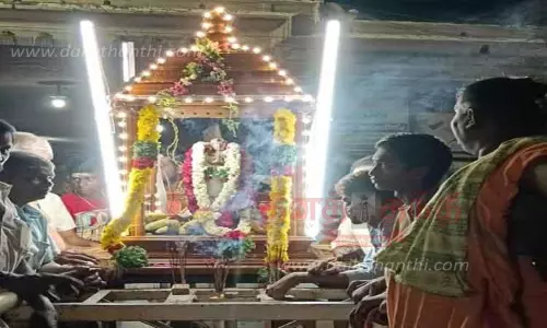 கருவூர் சித்தருக்கு சுவாமி நெல்லையப்பர் காட்சி கொடுக்கும் வைபவம்; மானூரில் நாளை நடக்கிறது