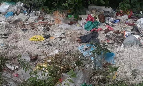 குப்பைகளால் சுகாதார சீர்கேடு குப்பைகளால் சுகாதார சீர்கேடு