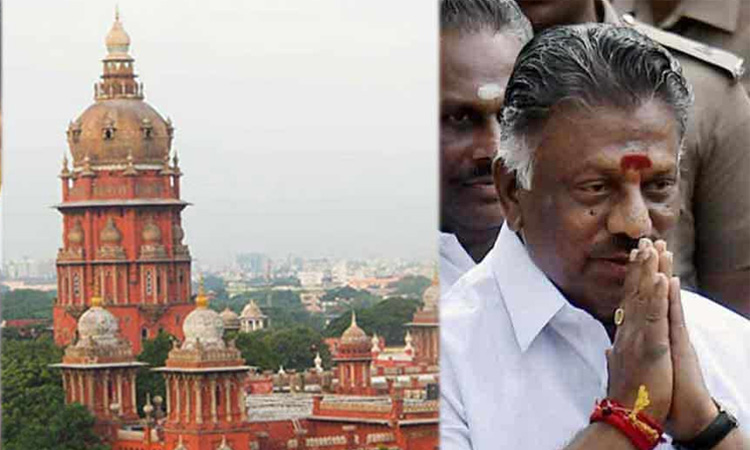 அ.தி.மு.க. தீர்மானங்களை எதிர்த்து ஓபிஎஸ் மேல்முறையீட்டு வழக்கு தள்ளுபடி செய்தது சென்னை ஐகோர்ட்டு