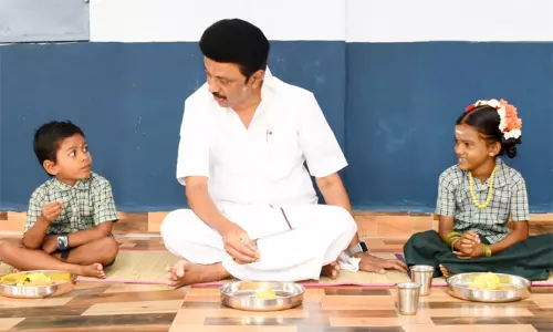 காலை உணவுத்திட்டம் விரிவாக்கம்: திருக்குவளையில் முதல்-அமைச்சர் மு.க.ஸ்டாலின் தொடங்கி வைத்தார்