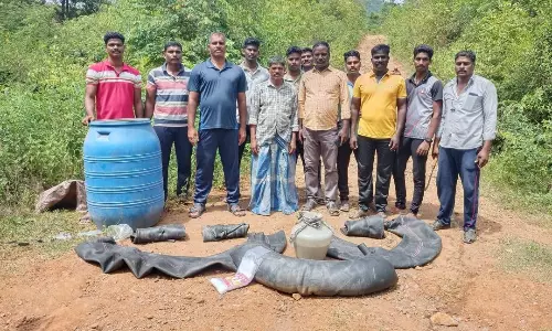 285 லிட்டர் சாராயம் பறிமுதல்; 3 பேர் கைது