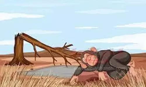 உயிரிழந்த குரங்குக்கு மனிதர்களைபோல் இறுதிச்சடங்கு ெசய்த கிராம மக்கள்