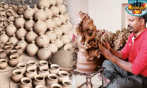 மண்பாண்டத் தொழிலை மீட்டெடுக்கும் இளைஞர்..!