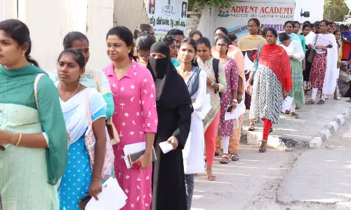 போலீஸ் சப்-இன்ஸ்பெக்டர் தேர்வை 1,993 பேர் எழுதினர்