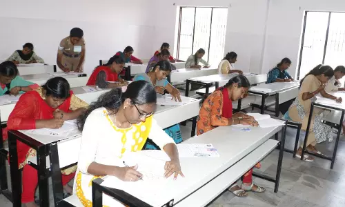 போலீஸ் சப்-இன்ஸ்பெக்டர் தேர்வை 2,897 பேர் எழுதினர்