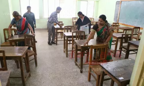 இளநிலை எழுத்தர் பணிக்கு நாளை தேர்வு