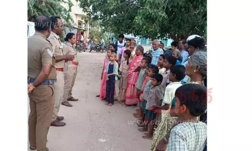 திருட்டை தடுப்பது குறித்து பொதுமக்களுக்கு விழிப்புணர்வு