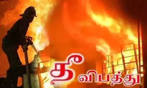 நகராட்சி குப்பை கிடங்கில் தீவிபத்து