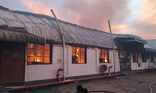 பனியன் நிறுவனத்தில் பயங்கர தீ விபத்து பனியன் நிறுவனத்தில் பயங்கர தீ விபத்து