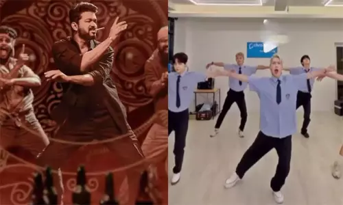 கொரியன் வெர்ஷனில் வெளியான நான் ரெடி பாடல்.. மாஸ் காட்டிய பாடகர் கொரியன் வெர்ஷனில் வெளியான நான் ரெடி பாடல்.. மாஸ் காட்டிய பாடகர்