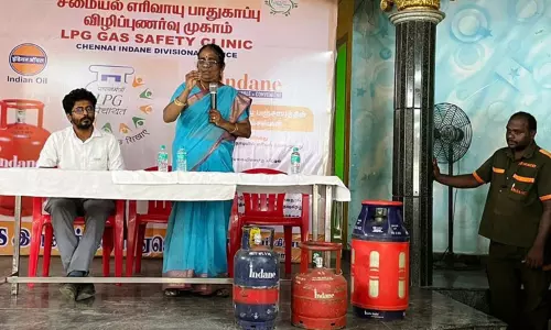 சமையல் எரிவாயு பாதுகாப்பு விழிப்புணர்வு முகாம்