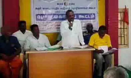 கட்டுமான தொழிலாளர் சங்க மகாசபை கூட்டம்